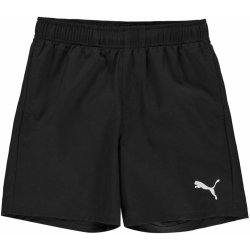 Puma Essential Logo Shorts junior Boys black white