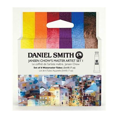 Sada akvarelových barev DS 6x5ml Jansen Chow‘s Master set 1 – Hledejceny.cz