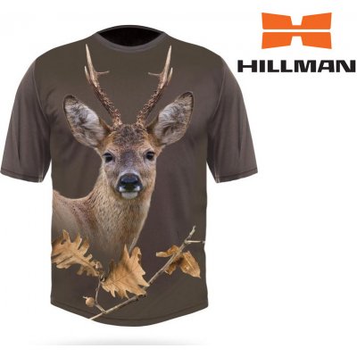 Tričko Hillman Gamewear 3D Myslivecké DGT Srnec b. Dub – Zboží Mobilmania