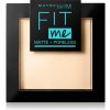 Pudr na tvář Maybelline Fit Me! Matte + Poreless Kompaktní matující pudr 115 Ivory 9 g