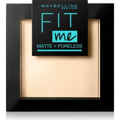 Maybelline Fit Me! Matte + Poreless Kompaktní matující pudr 115 Ivory 9 g – Zbozi.Blesk.cz