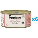 Applaws Cat Tuňák a Losos ve vývaru 6 x 70 g – Hledejceny.cz