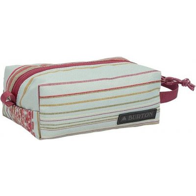 Burton pouzdro Accessory Case Aqua Gray Revel Stripe Print