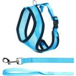 Flamingo postroj S síťovaný s vodítkem pro kotě 1 - 28 - 32 - 41 - 1 x 110 cm – Zboží Dáma