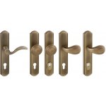 MP KOVÁNÍ MI - LYON/PAPERINO PZ 92 mm koule/klika levá bronz česaný mat – Sleviste.cz