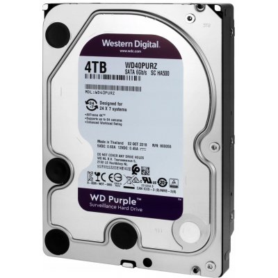 WD Purple 4TB, WD43PURZ – Zboží Živě