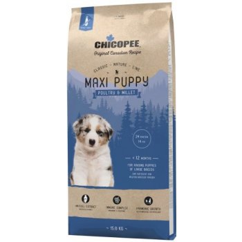 Chicopee Classic Nature Maxi Puppy Poultry & Millet 15 kg