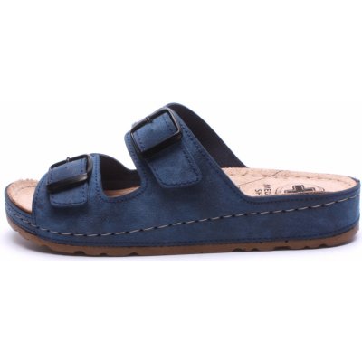 Mediline dámské pantofle S182.002 modré – Zboží Mobilmania