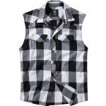 Brandit košile Check shirt sleeveless bílá černá – Hledejceny.cz