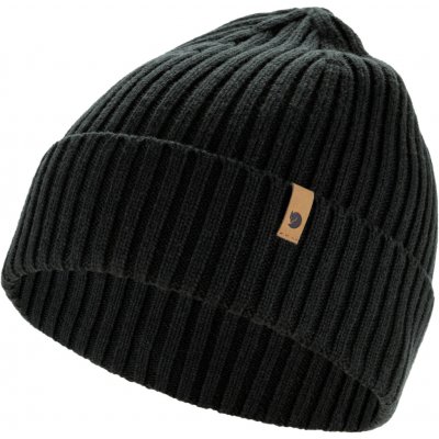 Fjällräven Zimní čepice z merino vlny Övik Black – Hledejceny.cz