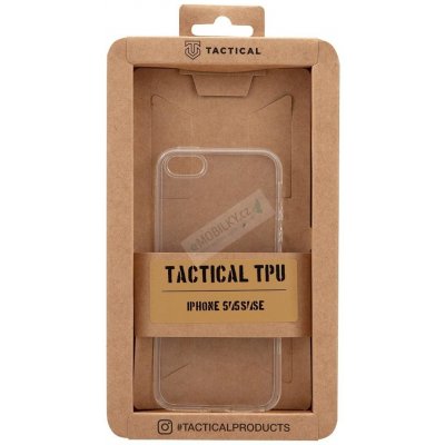Pouzdro Tactical TPU Apple iPhone 5/5S/SE čiré