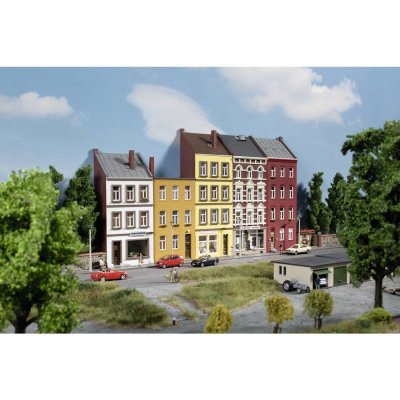 Auhagen Poloreliéfní domy Schmidtstra H0 11467 – Zboží Dáma