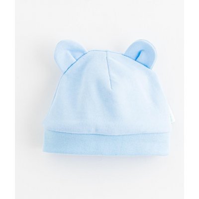 Kojenecká bavlněná čepička New Baby Kids Modrá – Zboží Mobilmania