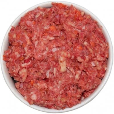 Masožravci barf Králičí menu se zeleninou 0,5 kg – Sleviste.cz