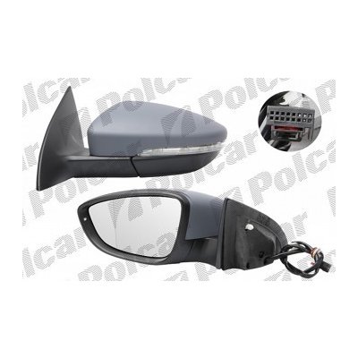 Zpětné zrcátko VW PASSAT CC 08-12 elektrické | Zboží Auto