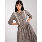 Dámské šaty CHA SK 1710 1.52 hnědé – Sleviste.cz