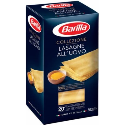 Barilla Lasagne All'Uovo 250 g – Zboží Mobilmania