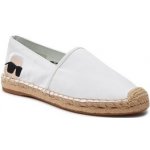 Karl Lagerfeld Espadrilky KL80111N Bílá – Zboží Dáma