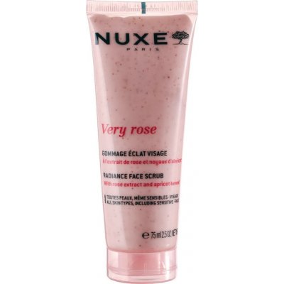 Nuxe Very Rose Krémový rozjasňující pleťový peeling krémový rozjasňující pleťový peeling 75 ml – Hledejceny.cz