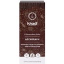 Barva na vlasy Khadi rostlinná barva na vlasy Henna POPELAVĚ HNĚDÁ 100 g