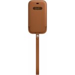 Apple iPhone 12 mini Leather Sleeve with MagSafe Saddle Brown MHMP3ZM/A – Zboží Mobilmania