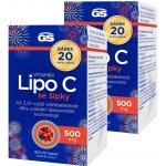 GS Vitamin Lipo C 500 mg se šípky 2 x 100 kapslí – Hledejceny.cz