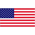 Státní vlajka USA tištěná venkovní Alerion – Hledejceny.cz