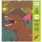 Djeco Vyškrabávací obrázky dinosauři – Zboží Dáma