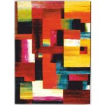 Nej-koberce Folk 3D geometrie multikolor – Sleviste.cz