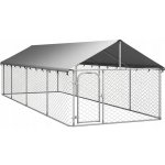 vidaXL Venkovní psí kotec se střechou 600 x 200 x 150 cm – Zboží Dáma vidaXL Venkovní psí kotec se střechou 600 x 200 x 150 cm – Zboží Dáma