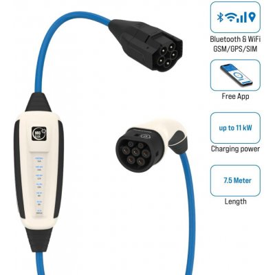 NRGkick Pure 7,5 metru 11 kW 3 fáze 16 A Bluetooth WiFi | Zboží Auto