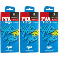 Giants Fishing PVA Sáčky Bags Mega Pack 100x70 mm 25 ks