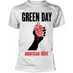 Green Day tričko American Idiot BP white – Sleviste.cz