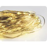 ACA Lighting LED dekorační řetěz 10m 100LED WW 8 funkcí s adaptérem zlatá měď [X01100132] – Hledejceny.cz