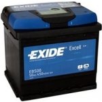 Exide Excell 12V 50Ah 450A EB500 – Sleviste.cz