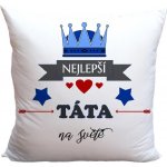 Impar Polštář Nejlepší táta na světě 40x40 – Sleviste.cz