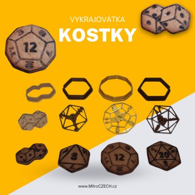 Vykrajovátko Meeple MitroCZECH Barva: Náhodná (1 barva) – Hledejceny.cz