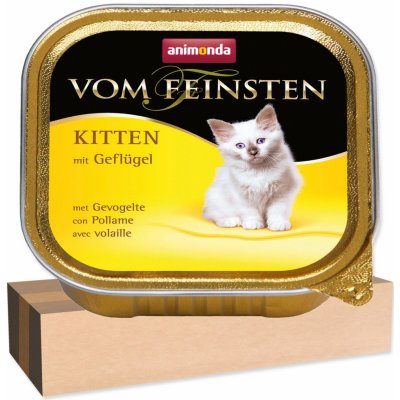Animonda Vom Feinsten Kitten drůbeží 32 x 100 g – Zbozi.Blesk.cz