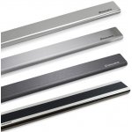 Croni Prahové nerezové lišty Škoda Fabia III (2014 - 2022) - 1. Lesklý odstín a hladký povrch + nápis Exclusive | Zboží Auto