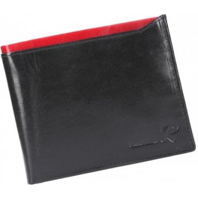 Ronaldo Pánská kožená peněženka N992 VT RFID černá červená