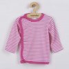 Kojenecké tričko a košilka New Baby Kojenecká košilka Classic II s růžovými pruhy
