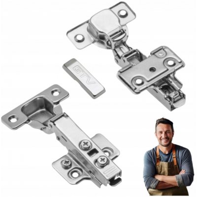 GTV Nábytkový pant Solid Plus 3D s tlumením naložený ZM-DCHC09-3DBEO – Zbozi.Blesk.cz