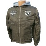 Dětská bombera HS zelená army – Sleviste.cz