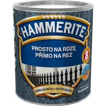 Akzo Nobel Hammerite Přímo na rez kladívkový 0,7l hnědý