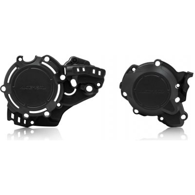 ACERBIS kryty motoru (kryt spojky a alternátoru) X-POWER KTM SX 250 19-22, EXC 250 / 300 20-23, HUSQVARNA TE 250 / 300 20-23, TC 250 19-22 barva černá | Zboží Auto
