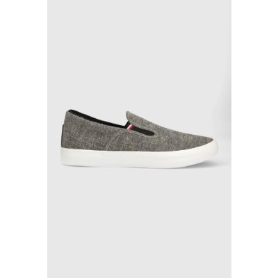 Tommy Hilfiger TH HI Vulc Core Low Slip On hnědé – Zbozi.Blesk.cz