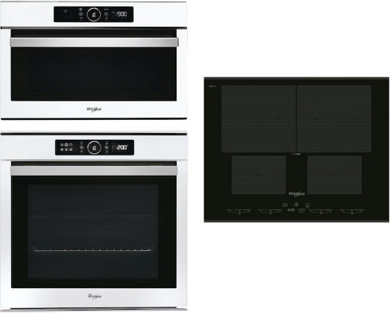 Set Whirlpool AKZM 8480 WH + AMW 730 WH + SMO 654 OF/BT/IXL
