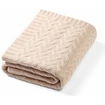 BABYONO Deka z merino vlny light beige – Sleviste.cz
