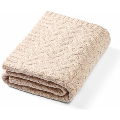BABYONO Deka z merino vlny light beige – Sleviste.cz