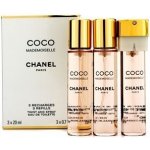 Chanel Coco Mademoiselle EDT Refill 3 x 20 ml pro ženy dárková sada – Sleviste.cz